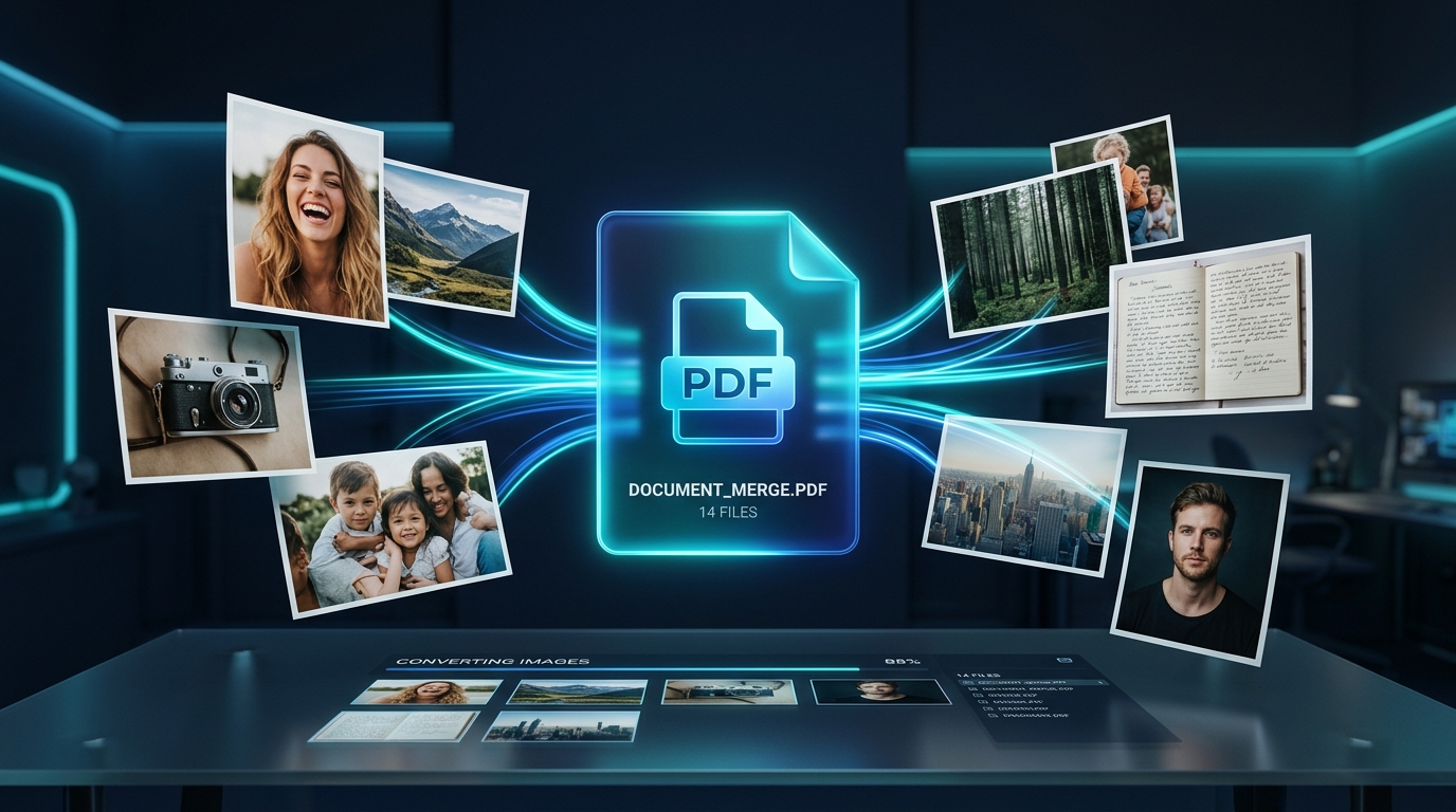 تحويل الصور إلى PDF